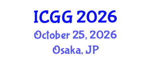 International Conference on Geology and Geophysics (ICGG) October 25, 2026 - Osaka, Japan