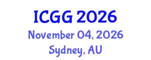 International Conference on Geology and Geophysics (ICGG) November 04, 2026 - Sydney, Australia