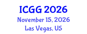 International Conference on Geology and Geophysics (ICGG) November 15, 2026 - Las Vegas, United States