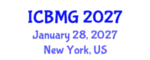 International Conference on Business, Management and Governance (ICBMG) January 28, 2027 - New York, United States