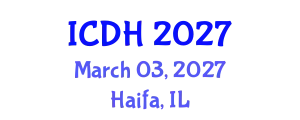 International Conference on Digital Healthcare (ICDH) March 03, 2027 - Haifa, Israel