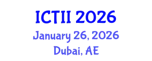 International Conference on Tumor Immunology and Immunotherapy (ICTII) January 26, 2026 - Dubai, United Arab Emirates