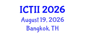 International Conference on Tumor Immunology and Immunotherapy (ICTII) August 19, 2026 - Bangkok, Thailand