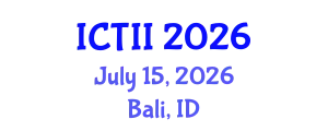 International Conference on Tumor Immunology and Immunotherapy (ICTII) July 15, 2026 - Bali, Indonesia