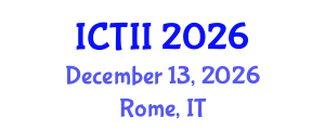 International Conference on Tumor Immunology and Immunotherapy (ICTII) December 13, 2026 - Rome, Italy