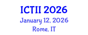 International Conference on Tumor Immunology and Immunotherapy (ICTII) January 12, 2026 - Rome, Italy