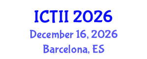 International Conference on Tumor Immunology and Immunotherapy (ICTII) December 16, 2026 - Barcelona, Spain