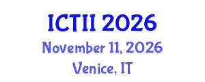 International Conference on Tumor Immunology and Immunotherapy (ICTII) November 11, 2026 - Venice, Italy
