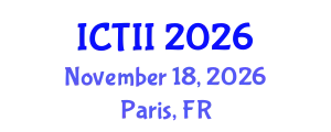International Conference on Tumor Immunology and Immunotherapy (ICTII) November 18, 2026 - Paris, France