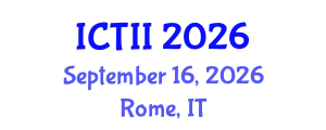 International Conference on Tumor Immunology and Immunotherapy (ICTII) September 16, 2026 - Rome, Italy
