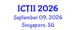 International Conference on Tumor Immunology and Immunotherapy (ICTII) September 09, 2026 - Singapore, Singapore