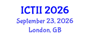 International Conference on Tumor Immunology and Immunotherapy (ICTII) September 23, 2026 - London, United Kingdom