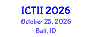 International Conference on Tumor Immunology and Immunotherapy (ICTII) October 25, 2026 - Bali, Indonesia