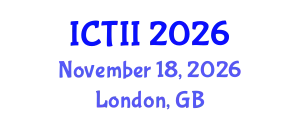 International Conference on Tumor Immunology and Immunotherapy (ICTII) November 18, 2026 - London, United Kingdom
