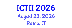 International Conference on Tumor Immunology and Immunotherapy (ICTII) August 23, 2026 - Rome, Italy