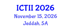 International Conference on Tumor Immunology and Immunotherapy (ICTII) November 15, 2026 - Jeddah, Saudi Arabia