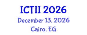 International Conference on Tumor Immunology and Immunotherapy (ICTII) December 13, 2026 - Cairo, Egypt