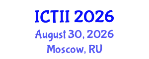 International Conference on Tumor Immunology and Immunotherapy (ICTII) August 30, 2026 - Moscow, Russia