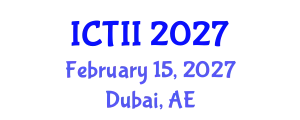 International Conference on Tumor Immunology and Immunotherapy (ICTII) February 15, 2027 - Dubai, United Arab Emirates