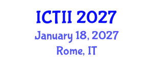 International Conference on Tumor Immunology and Immunotherapy (ICTII) January 18, 2027 - Rome, Italy