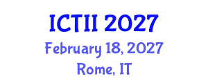 International Conference on Tumor Immunology and Immunotherapy (ICTII) February 18, 2027 - Rome, Italy