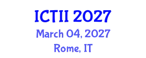 International Conference on Tumor Immunology and Immunotherapy (ICTII) March 04, 2027 - Rome, Italy