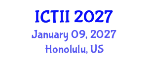 International Conference on Tumor Immunology and Immunotherapy (ICTII) January 09, 2027 - Honolulu, United States