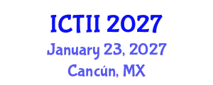 International Conference on Tumor Immunology and Immunotherapy (ICTII) January 23, 2027 - Cancún, Mexico