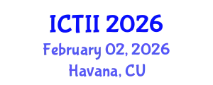 International Conference on Tumor Immunology and Immunotherapy (ICTII) February 02, 2026 - Havana, Cuba