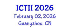 International Conference on Tumor Immunology and Immunotherapy (ICTII) February 02, 2026 - Guangzhou, China
