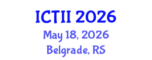 International Conference on Tumor Immunology and Immunotherapy (ICTII) May 18, 2026 - Belgrade, Serbia
