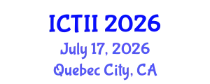 International Conference on Tumor Immunology and Immunotherapy (ICTII) July 17, 2026 - Quebec City, Canada