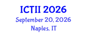 International Conference on Tumor Immunology and Immunotherapy (ICTII) September 20, 2026 - Naples, Italy