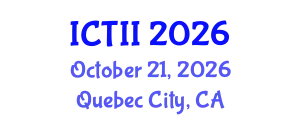 International Conference on Tumor Immunology and Immunotherapy (ICTII) October 21, 2026 - Quebec City, Canada