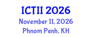 International Conference on Tumor Immunology and Immunotherapy (ICTII) November 11, 2026 - Phnom Penh, Cambodia