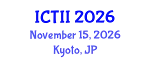 International Conference on Tumor Immunology and Immunotherapy (ICTII) November 15, 2026 - Kyoto, Japan