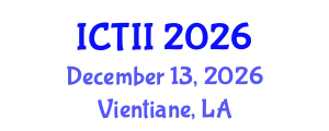 International Conference on Tumor Immunology and Immunotherapy (ICTII) December 13, 2026 - Vientiane, Laos