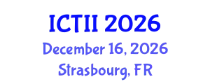 International Conference on Tumor Immunology and Immunotherapy (ICTII) December 16, 2026 - Strasbourg, France