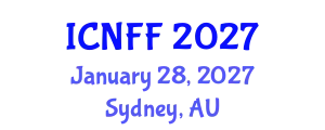 International Conference on Nutraceuticals and Functional Foods (ICNFF) January 28, 2027 - Sydney, Australia