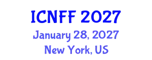 International Conference on Nutraceuticals and Functional Foods (ICNFF) January 28, 2027 - New York, United States