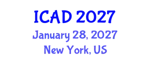 International Conference on Anxiety Disorders (ICAD) January 28, 2027 - New York, United States