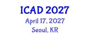 International Conference on Anxiety Disorders (ICAD) April 17, 2027 - Seoul, Republic of Korea