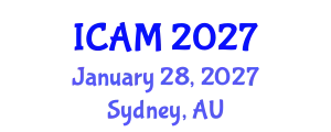 International Conference on Advanced Materials (ICAM) January 28, 2027 - Sydney, Australia