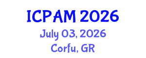 International Conference on Polymers and Advanced Materials (ICPAM) July 03, 2026 - Corfu, Greece