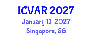 International Conference on Virtual and Augmented Reality (ICVAR) January 11, 2027 - Singapore, Singapore