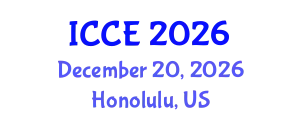 International Conference on Circuits and Electronics (ICCE) December 20, 2026 - Honolulu, United States