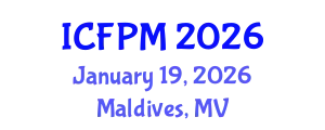 International Conference on Functional Polymeric Materials (ICFPM) January 19, 2026 - Maldives, Maldives