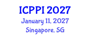 International Conference on Protein-Protein Interactions (ICPPI) January 11, 2027 - Singapore, Singapore