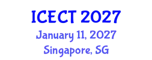 International Conference on Epigenetics, Chromatin and Transcription (ICECT) January 11, 2027 - Singapore, Singapore