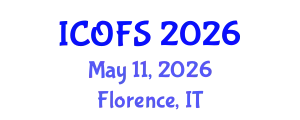 International Conference on Optical Fiber Sensors (ICOFS) May 11, 2026 - Florence, Italy